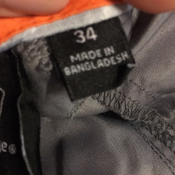 Burnside Men's Shorts Cargo Pocket Gray Fast Drying Size 34 - Picture 5 of 6